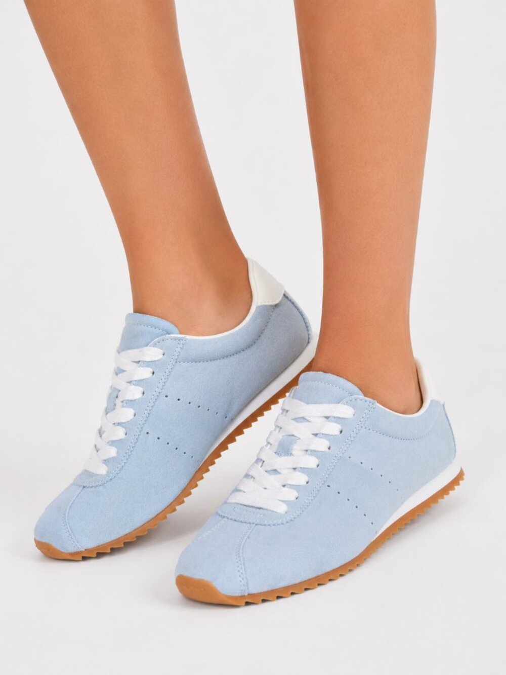 Universal Thread JoJo Suede Blue Sneakers Retro Boho It-Girl Size 11 NWT